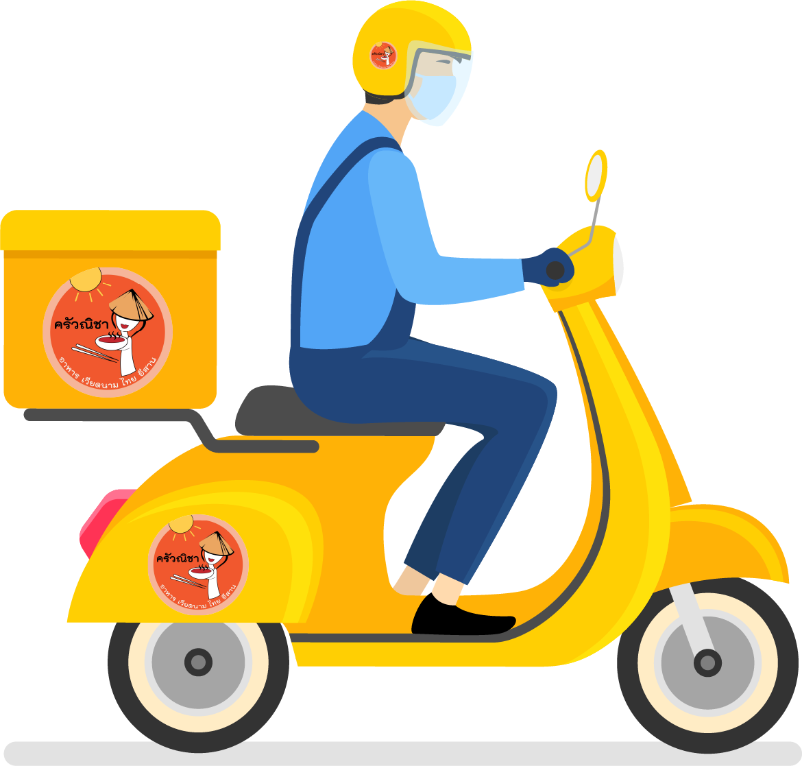 พนักงานส่งอาหาร